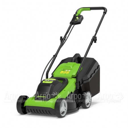 Газонокосилка аккумуляторная GreenWorks G24LM32K2 в Курске