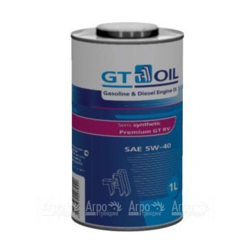 Моторное масло GT OIL 5W40, 10W30, 10 W 40, 1 л для 4-х тактных двигателей в Курске