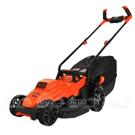 Газонокосилка электрическая Black+Decker BEMW461BH-QS в Курске