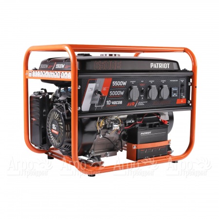 Бензогенератор Patriot GRS 6500E 5 кВт в Курске
