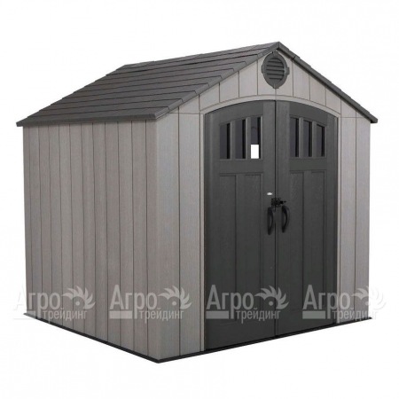 Пластиковый сарай LifeTime WoodLook 8х7.5 в Курске