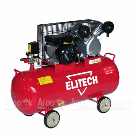 Компрессор поршневой масляный Elitech КПР 100/400/2.2 (E0504.001.00) в Курске