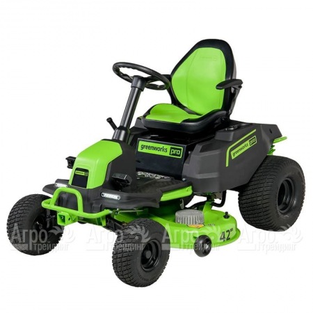 Садовый райдер аккумуляторный GreenWorks CrossoverT GC82LT107 в Курске
