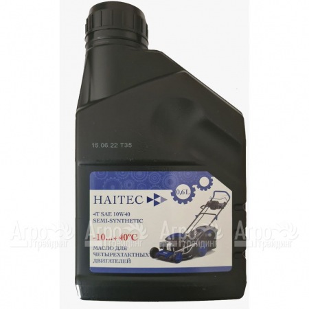 Масло полусинтетическое Haitec 4T 10w40 0.6 л для четырехтактных двигателей в Курске