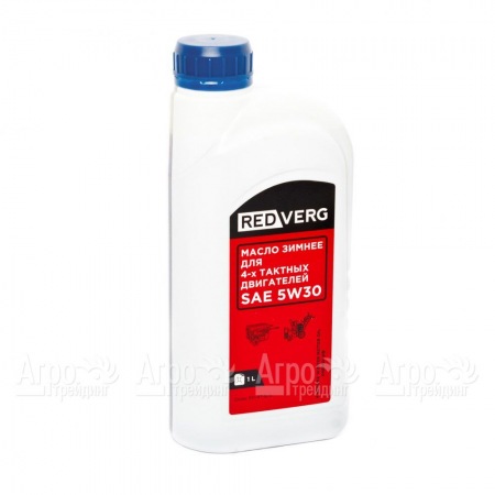 Масло зимнее RedVerg SAE 5W30 1 л для 4-х тактных двигателей в Курске