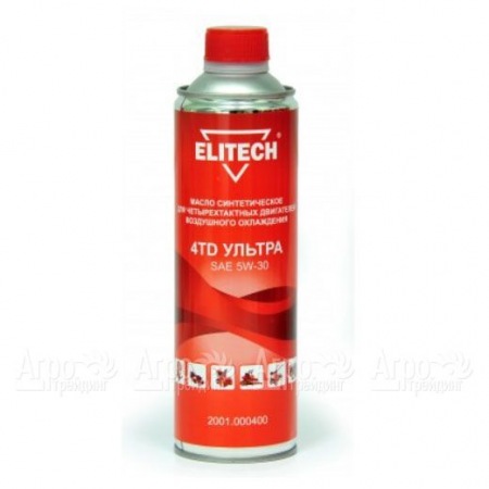Масло моторное Elitech 2001.000400 SAE 5W-30 0.6 л для 4-х тактных двигателей в Курске