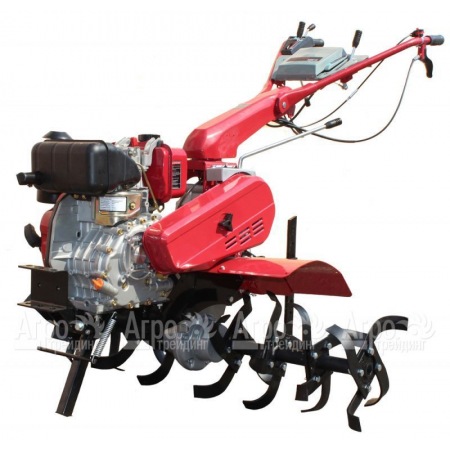 Мотоблок AgroStar AS 610 с двигателем AgroMotor 178 F 7 л.с. (с колесами 4х8) (фрезы в комплекте) в Курске