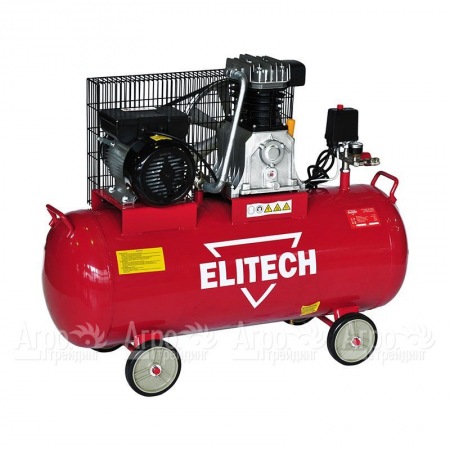 Компрессор ременной масляный Elitech КПР 100/450/2.2 в Курске