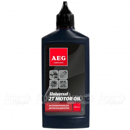 Масло минеральное AEG Universal 2T Motor Oil API TC 100 мл для 2-х тактных двигателей в Курске