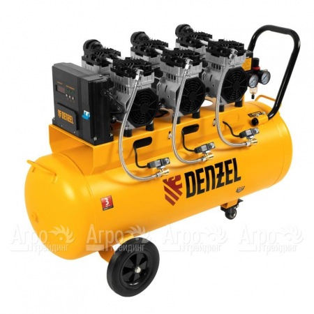 Компрессор безмасляный малошумный Denzel DLS 2250/100 в Курске