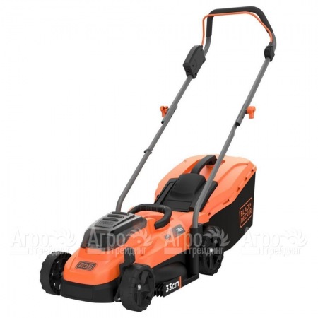 Газонокосилка аккумуляторная Black+Decker BCMW3318N (без аккумуляторов и зарядного устройства) в Курске