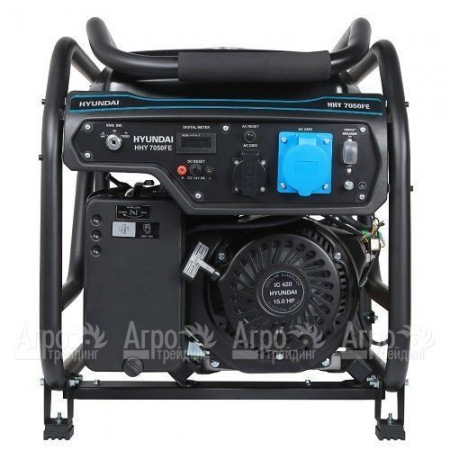 Бензогенератор Hyundai HHY7050FE 5 кВт в Курске