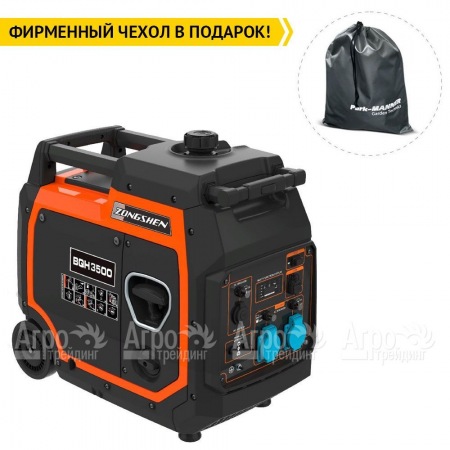 Инверторный бензогенератор Zongshen BQH 3500 E 3.2 кВт в Курске