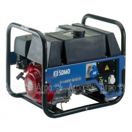 Бензогенератор SDMO SH 6000 S 6 кВт в Курске