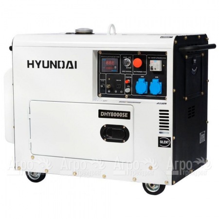 Дизельгенератор Hyundai DHY 8000SE 5,5 кВт в Курске
