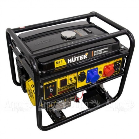 Бензогенератор Huter DY9500LX-3 Pro 7.8 кВт в Курске