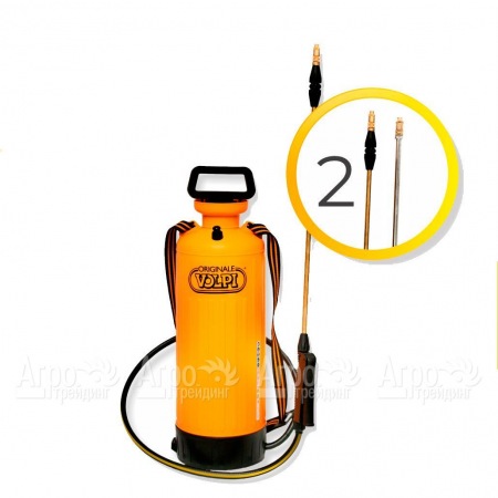 Помповый телескопический опрыскиватель Volpi Garden Telescopic 8l в Курске
