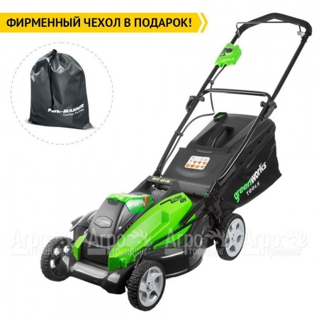 Газонокосилка аккумуляторная GreenWorks G40LM45K6  в Курске