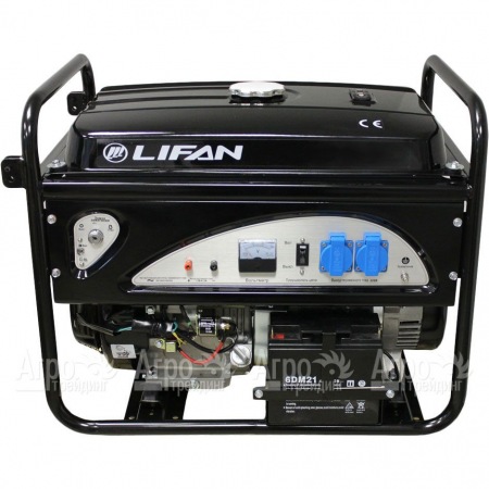 Бензогенератор Lifan 6500E 5 кВт в Курске