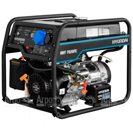 Бензогенератор Hyundai HHY 7020FE 5 кВт в Курске