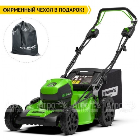 Газонокосилка аккумуляторная GreenWorks GD60LM51SPK4  в Курске