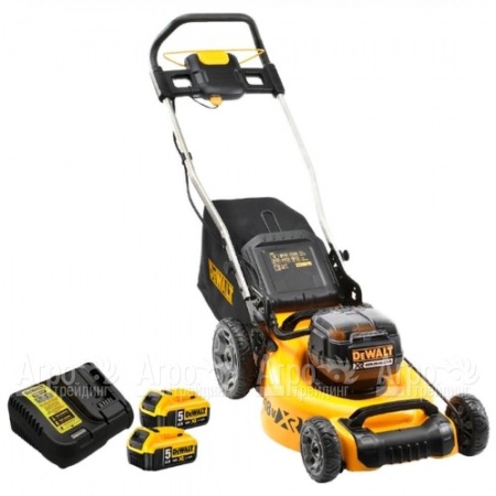 Газонокосилка аккумуляторная Dewalt DCMW564P2 в Курске