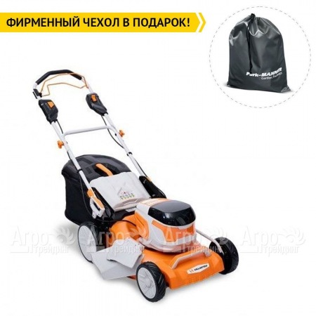Газонокосилка аккумуляторная Villartec MA4046T SET AM402 + AC402 в Курске