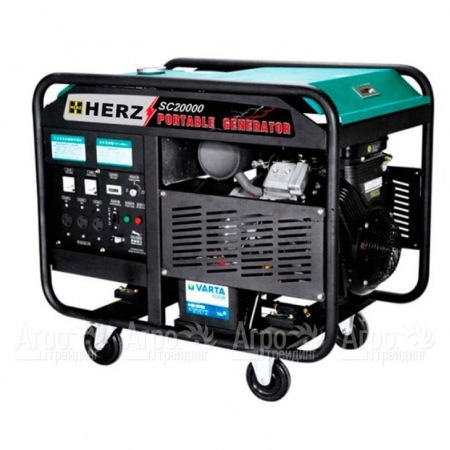 Бензогенератор Herz SC20000 15 кВт в Курске