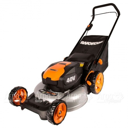 Газонокосилка аккумуляторная Worx WG751E в Курске