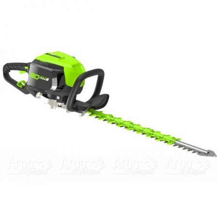 Аккумуляторный кусторез GreenWorks GD80HT 80V (без батареи и зарядного устройства)  в Курске