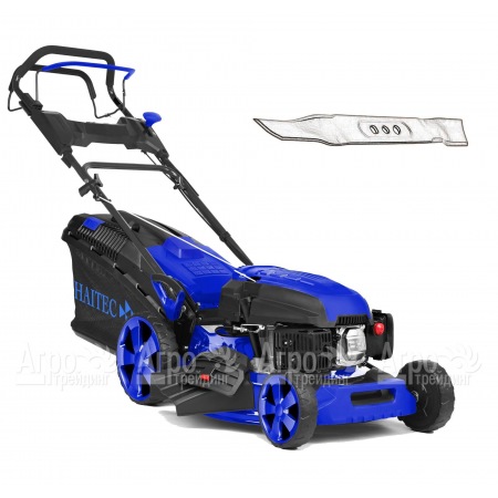 Газонокосилка бензиновая Haitec HT-RM533PRO + запасной нож в Курске