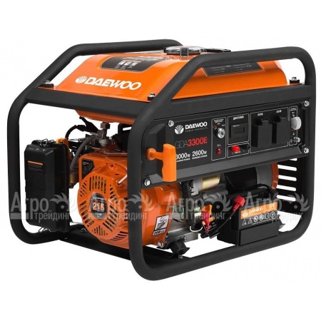 Бензогенератор Daewoo GDA 3300E 2.6 кВт в Курске