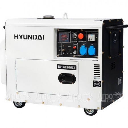 Дизельгенератор Hyundai DHY 8500SE 6.5 кВт в Курске