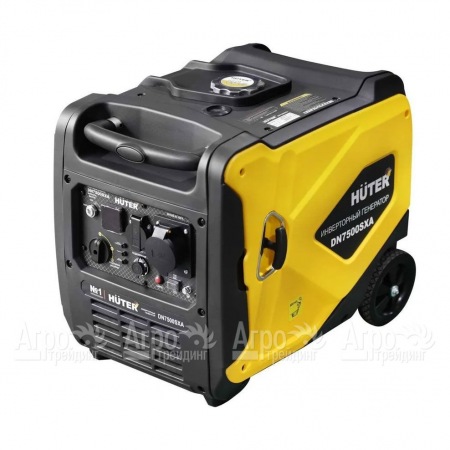 Бензогенератор инверторный Huter DN7500SXA 5.5 кВт в Курске