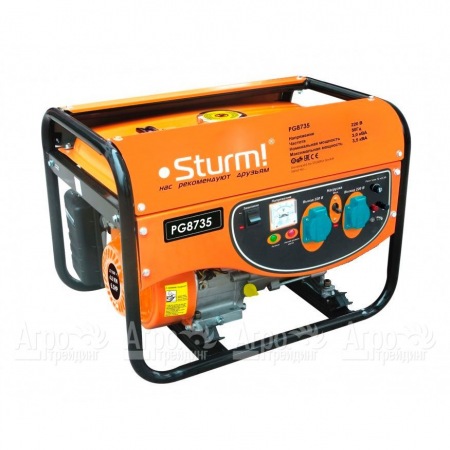 Бензогенератор Sturm PG8735 3 кВт в Курске