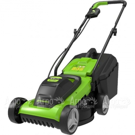 Газонокосилка аккумуляторная GreenWorks G24LM33K2 в Курске