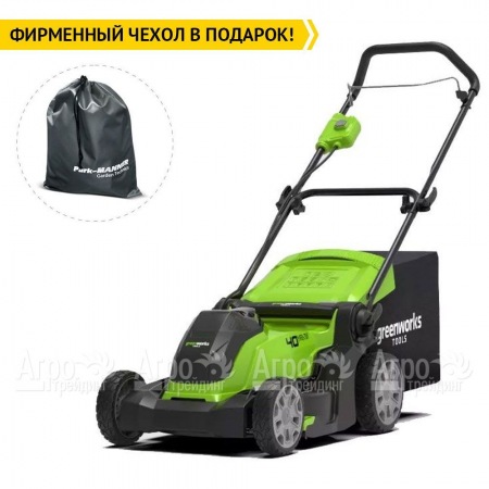 Газонокосилка аккумуляторная GreenWorks G40LM41 (без аккумулятора и зарядного устройства) в Курске