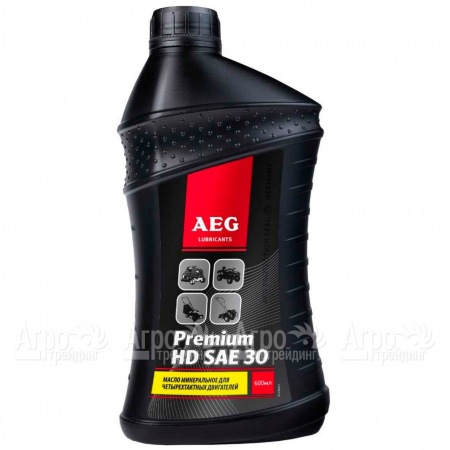 Масло AEG Premium HD SAE 30 API SJ/CF 0.6 л для 4-х тактных двигателей в Курске