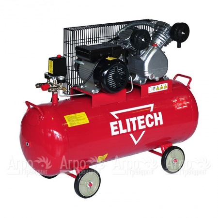 Компрессор ременной масляный Elitech КПР 100/400/2.2 в Курске
