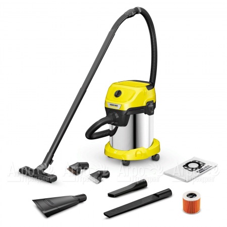Хозяйственный пылесос Karcher WD 3 S V-17/6/20 Car в Курске