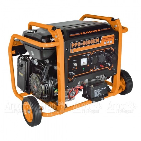 Бензогенератор Carver PPG-8000ЕM 6 кВт в Курске