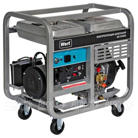Дизельгенератор Wert DG5500E 4.8 кВт в Курске
