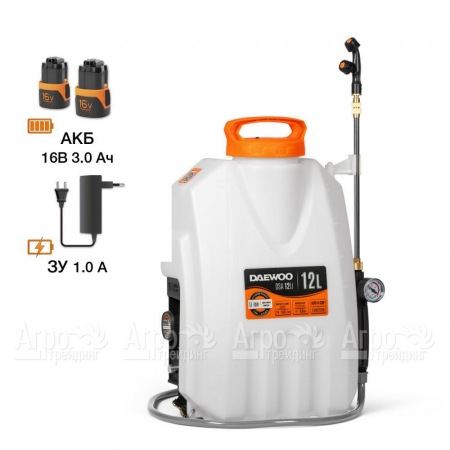 Аккумуляторный опрыскиватель Daewoo DSA 12Li SET в Курске