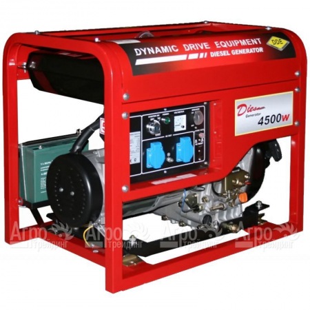 Дизельгенератор DDE DDG6000E 4.5 кВт в Курске