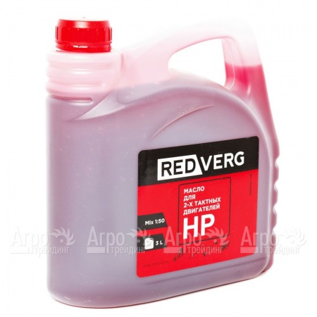 Масло минеральное RedVerg 3 л для 2-х тактных двигателей в Курске