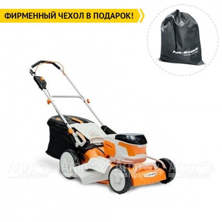 Газонокосилка аккумуляторная Villartec MA4046 SET AM408 + AC402 в Курске