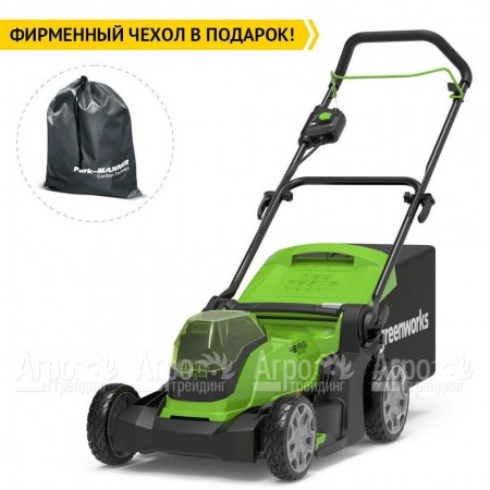 Газонокосилка аккумуляторная GreenWorks G24X2LM41K2x  в Курске