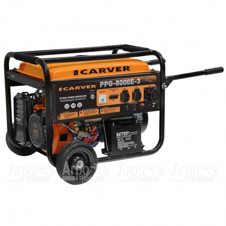 Бензогенератор Carver PPG-8000E-3 2 кВт в Курске