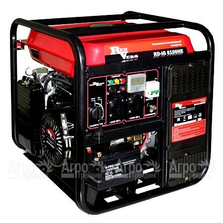 Инверторный генератор RedVerg RD-IG6100HE 5.5 кВт в Курске