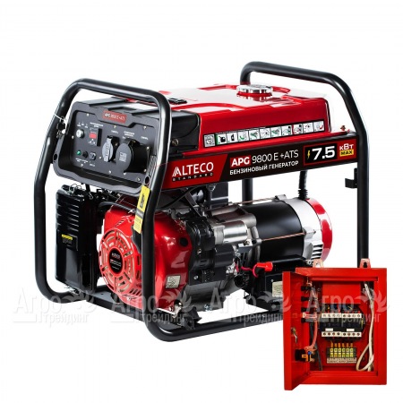 Бензогенератор Alteco APG 9800 E + ATS 7 кВт в Курске